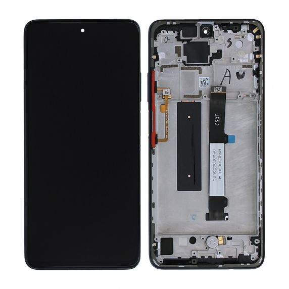 Xiaomi Mi 10T Lite 5G/Redmi Note 9 Pro 5G (2020) Skärm med LCD Display Original - Blå