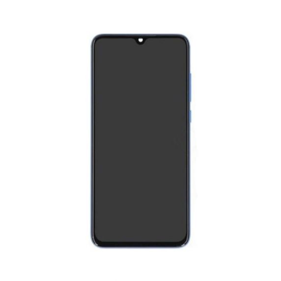 Xiaomi Mi 9 Lite Skärm/Display + Ram (Service Paket) - Blå