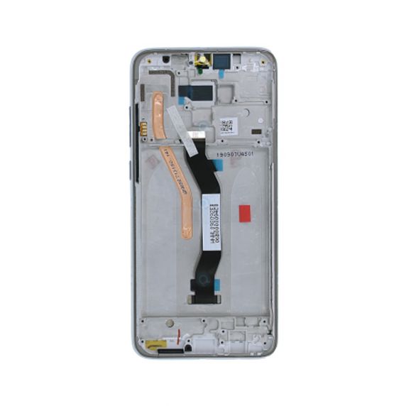 Xiaomi Redmi Note 8 Pro - LCD Display + Touch Screen + Frame (Pearl White)
