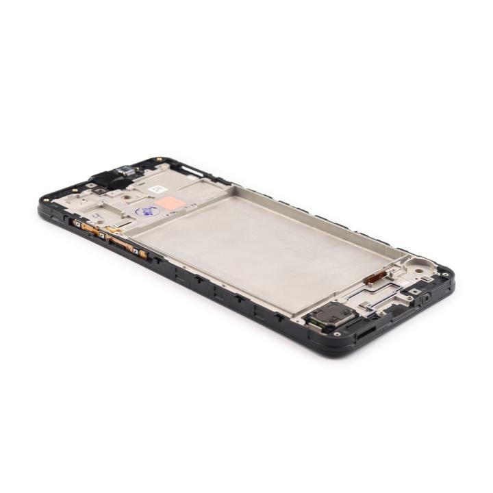 Display Assembly Complete with Housing Compatible for Samsung Galaxy A17 5G (SM-A176B) Black Service Pack