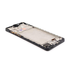 Display Assembly Complete with Housing Compatible for Samsung Galaxy A17 5G (SM-A176B) Black Service Pack