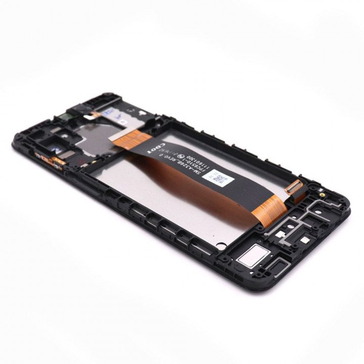 Display Assembly complete with housing Compatible for Samsung Galaxy A32 5G Black Service Pack