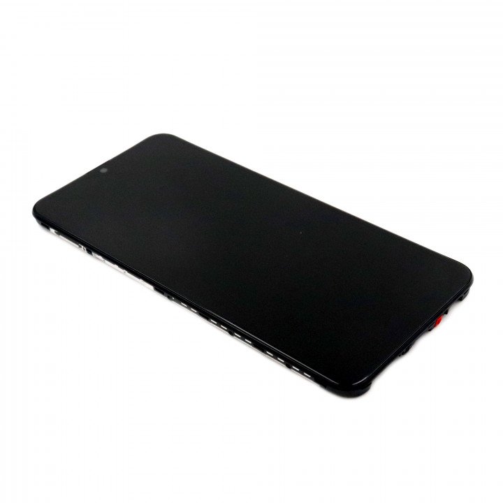 Display Assembly Complete with Housing Compatible for Samsung A10s (A107F) Black Service Pack