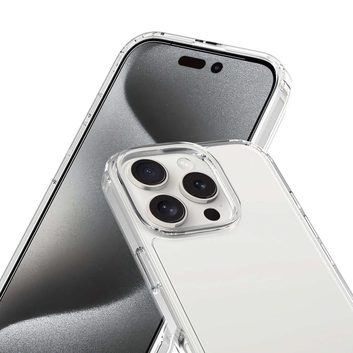 iPhone 16 Pro Max Mobilskal Stöttåligt Rvelon - Transparent