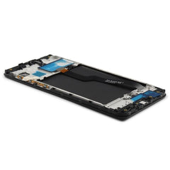 Display Assembly Complete with Housing Compatible for Samsung A10 (A105F) Black Refurbished