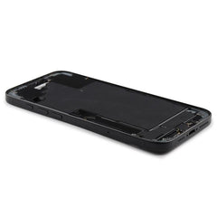 Middle Frame Assembly With Power And Volume Button Compatible for iPhone 16 Plus (EU Version) Black Pulled