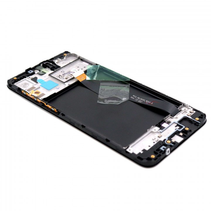 Display Assembly Complete with Housing Compatible for Samsung A10 (A105F) Black Service Pack