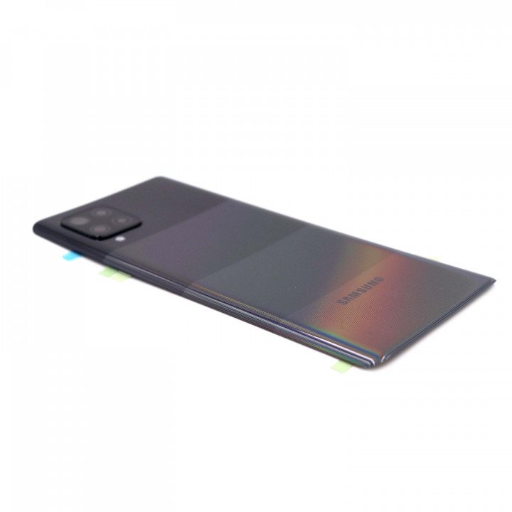 Back Cover Compatible for Samsung Galaxy A42 5G Black Service Pack