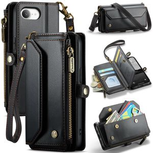 CASEME iPhone 16e Plånboksfodral - Svart