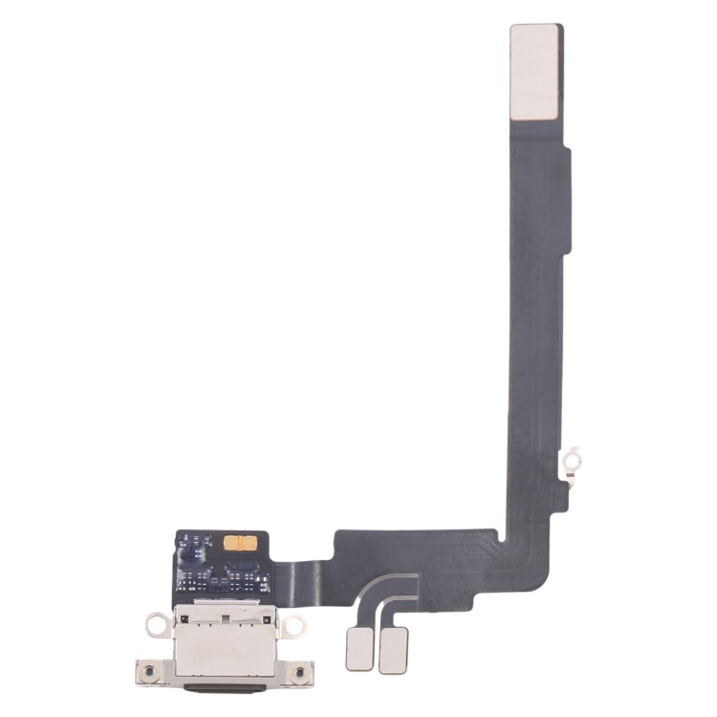 iPhone 16 Pro Max Laddningsport flexkabel - Svart
