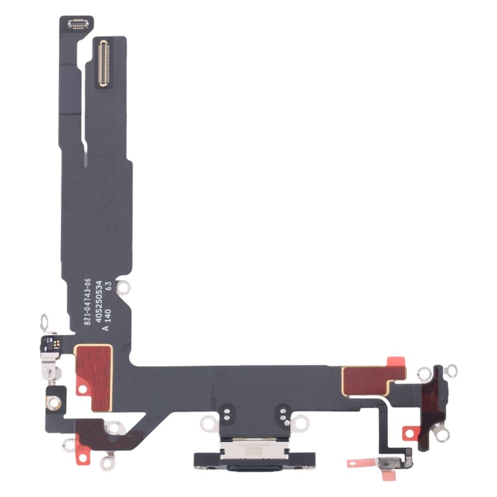 iPhone 16 Laddningsport flexkabel - Svart