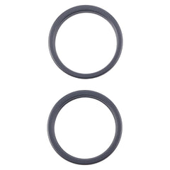 iPhone 16 Plus Bakre kameralins yttre skyddsring, 2-pack - Svart