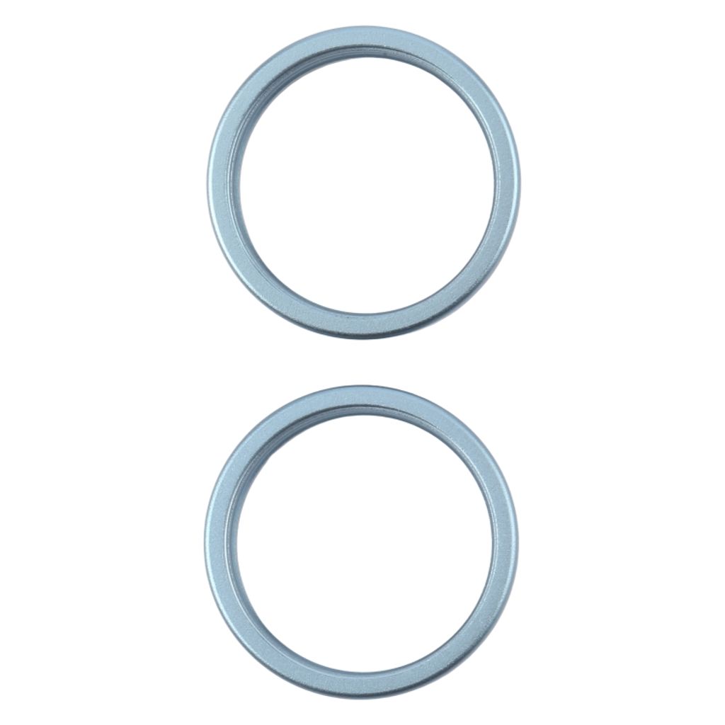 iPhone 16 Plus Bakre kameralins yttre skyddsring, 2-pack - Grön