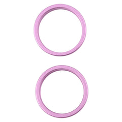 iPhone 16 Plus Bakre kameralins yttre skyddsring, 2-pack - Lila