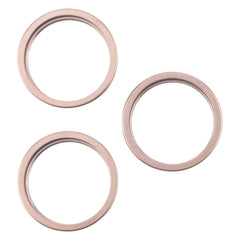 iPhone 16 Pro Max Bakre kameralins yttre skyddsring, 3-pack - Guld
