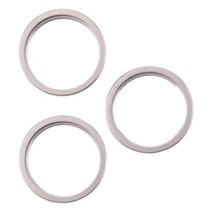 iPhone 16 Pro Max Bakre kameralins yttre skyddsring, 3-pack - Titanium