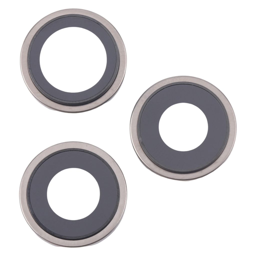 iPhone 16 Pro Max Kameralinsskydd, 3-pack - Titanium