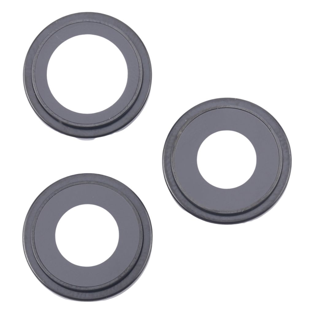 iPhone 16 Pro Kameralinsskydd, 3-pack - Svart