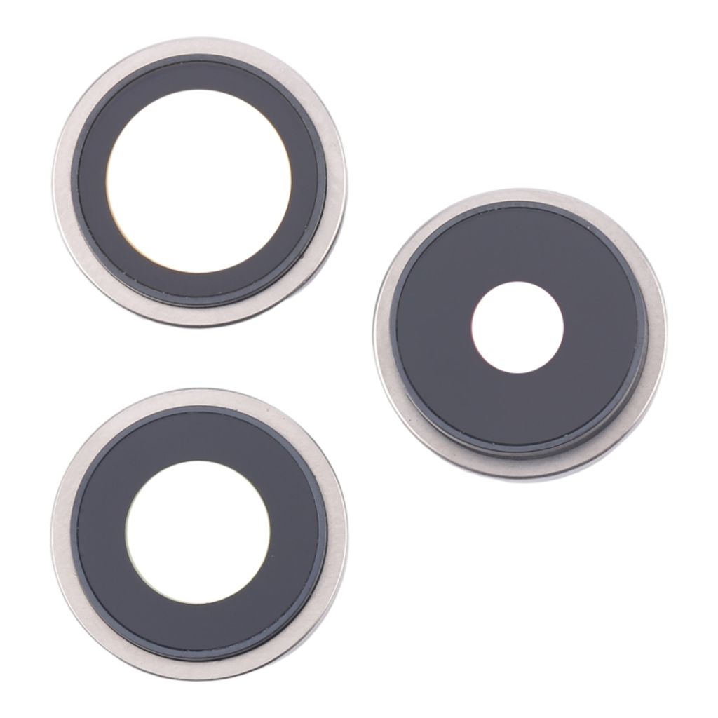 iPhone 16 Pro Kameralinsskydd, 3-pack - Vit