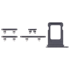 iPhone 16 Pro Max SIM-kortfack + SIM-kortfack + sidoknappar - Svart