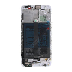 Huawei Mate 9 Skärm med LCD Display med Batteri Original - Silver