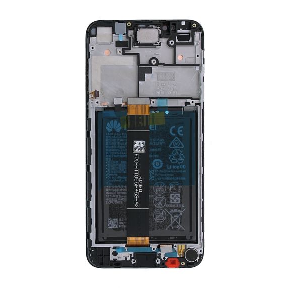 Huawei Y5 2018 Display Skärm med LCD Display med Batteri Original - Svart