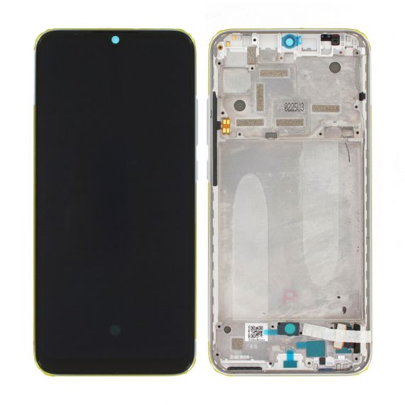 Xiaomi Mi A3 (2019) Skärm med LCD Display Original Skärm med LCD Display Original - Vit