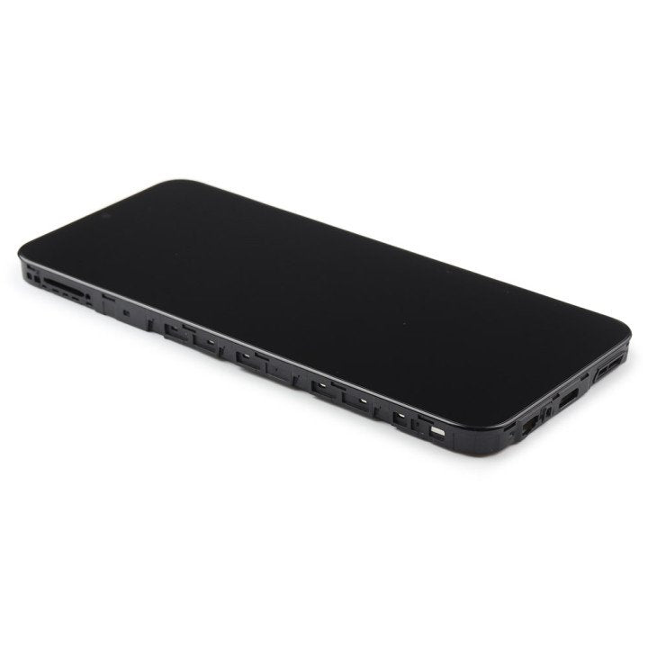 Display Complete with Housing Compatible for Samsung Galaxy A14 4G (A145) Black Service Pack