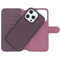 iPhone 16 Pro Max Plånboksfodral Magnet Rvelon - Lila