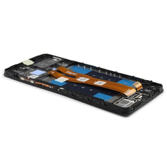 Display Assembly Complete with Housing Compatible for Samsung Galaxy A06 (SM-A065F) Black Service Pack