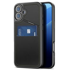DUX DUCIS iPhone 16 Skal med kortplats - Svart