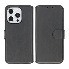 iPhone 16 Pro Max Plånboksfodral Magnet Rvelon - Svart
