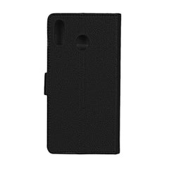 Huawei Y6 2019 Plånboksfodral med Stativ - Svart