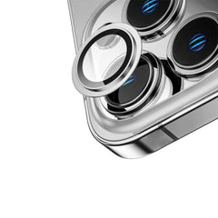 iPhone 14 Pro Kameralins med Ram - Silver