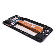 Display Complete with Housing Assembly Compatible for Samsung Galaxy A12 (A125F) Black Service Pack