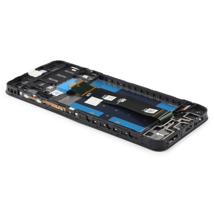 Display Complete with Housing Compatible for Samsung Galaxy A14 4G (A145) Black Service Pack