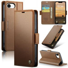 CASEME iPhone 16e Fodral - Brun