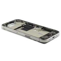 Middle Frame With Power And Volume Button For iPhone 16 Pro (EU Version) White Titanium Pulled