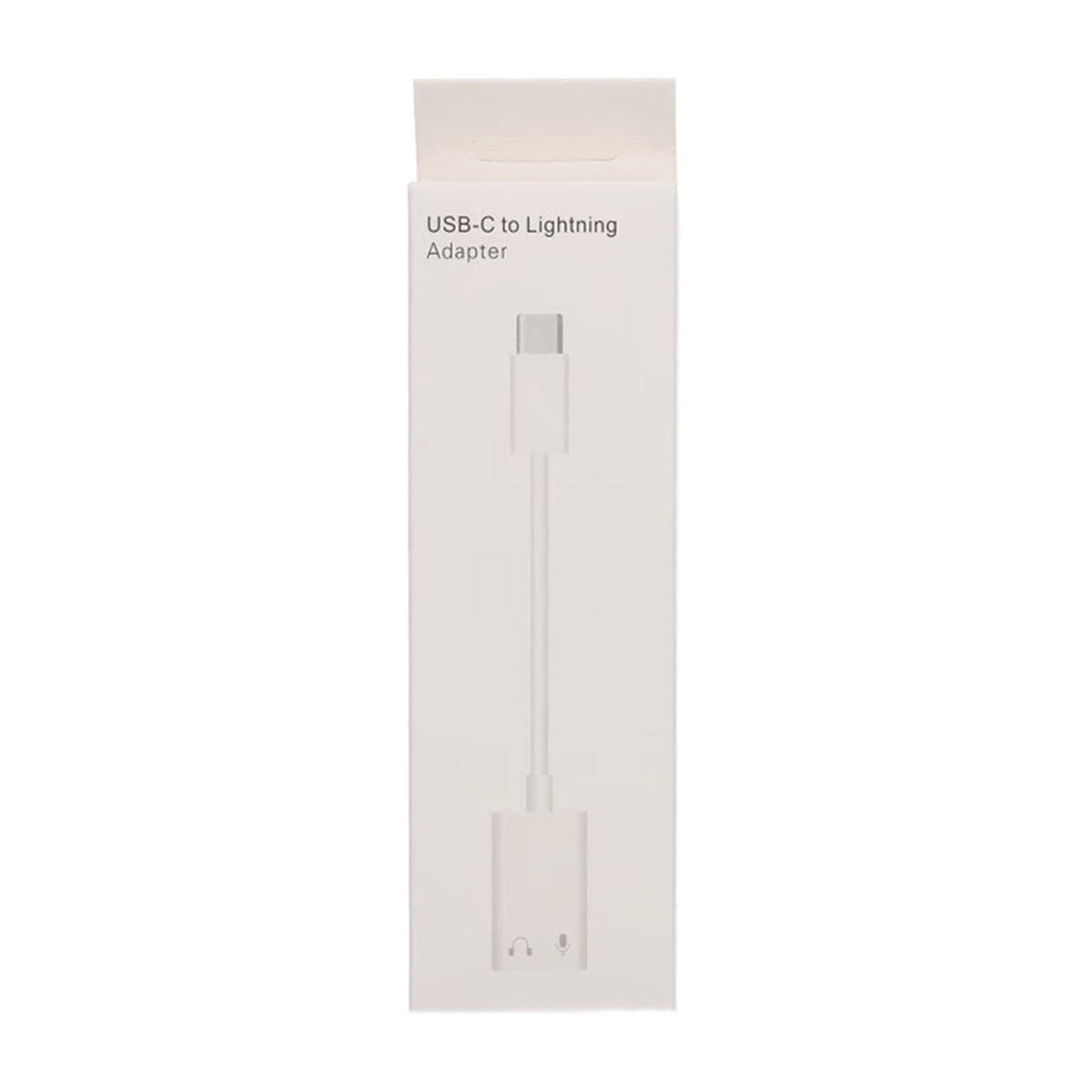 USB C Till lightning Hörlursadapter