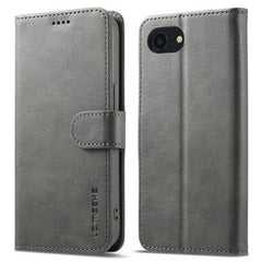 LC.IMEEKE iPhone 16e Fodral med Plånbok - Grå