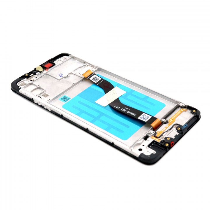 Display assembly Complete with Housing Compatible for Samsung Galaxy A20s (A207F) Black Service Pack