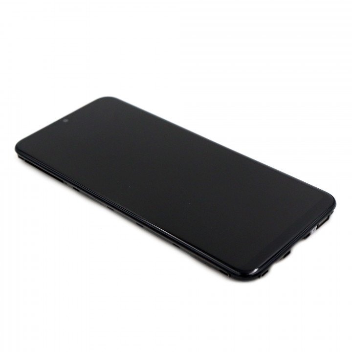 Display Assembly Complete with Housing Compatible for Samsung Galaxy A20e (A202F) Black Service Pack