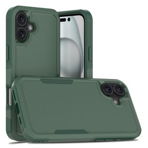 iPhone 16 Plus 2-i-1 Skal - Mörkgrön