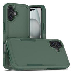 iPhone 16 Plus 2-i-1 Skal - Mörkgrön