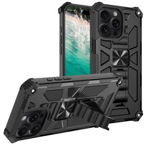 iPhone 16 Pro Skal med Stativ - Svart