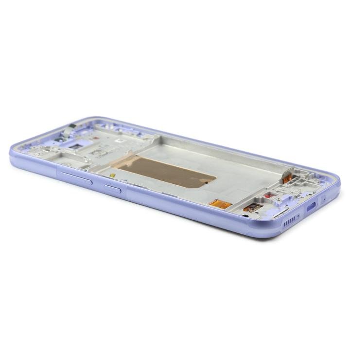 Display Complete with Housing Compatible for Samsung Galaxy A54 5G (A546B) Violet Service Pack