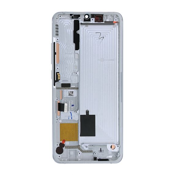 Xiaomi Mi Note 10/Note 10 Pro Skärm med LCD Display Original - Vit