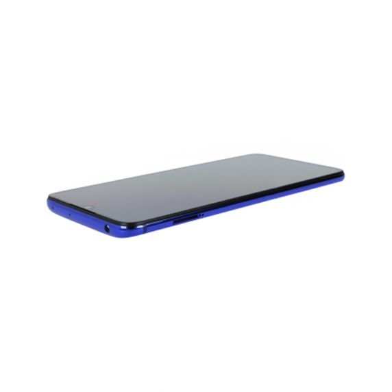 Xiaomi Mi 9 Lite Skärm/Display + Ram (Service Paket) - Blå