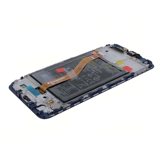 Huawei Honor View 10 Skärm med LCD Display med Batteri Original - Blå