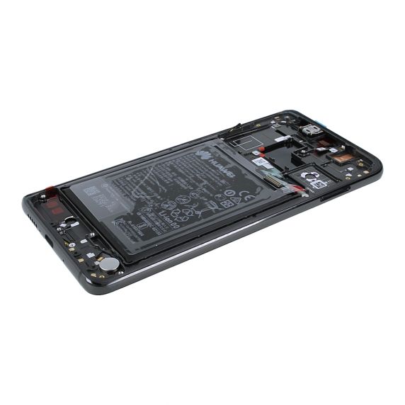 Huawei Mate 20 Skärm med LCD Display med Batteri Original - Svart